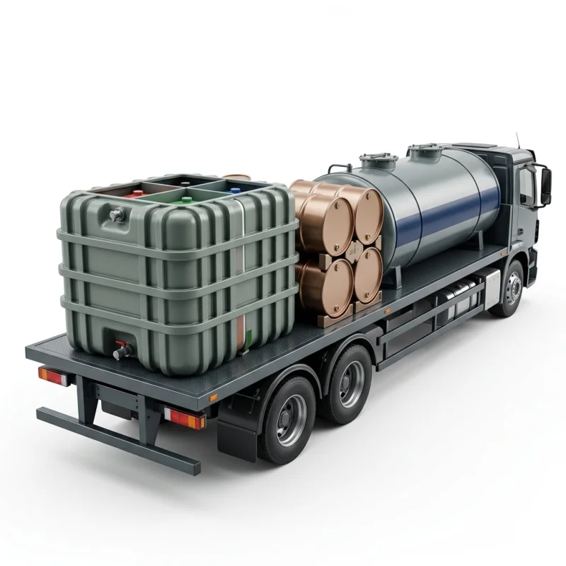 transportadora de material químico
