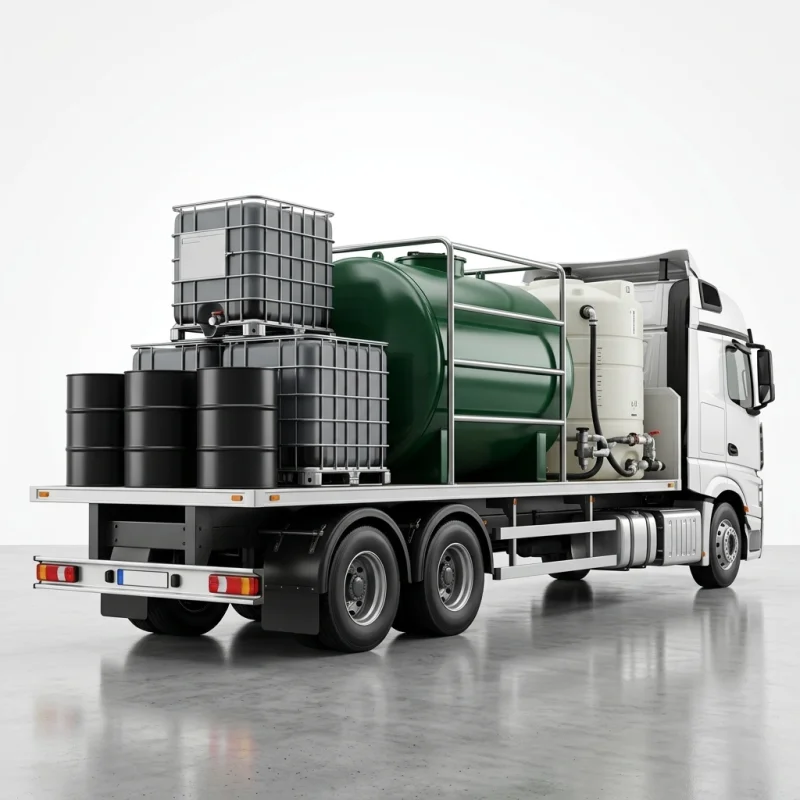 transportadora de material químico