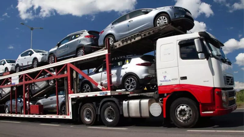 transportadora para veículos