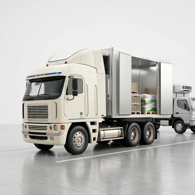 transporte de produtos alimentícios