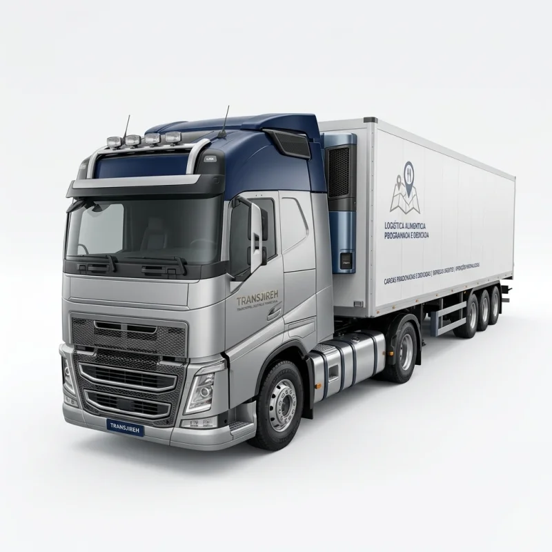 transporte de produtos alimentícios