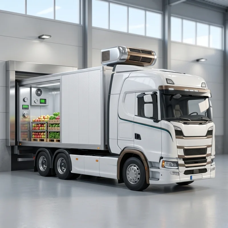 transporte de produtos alimentícios